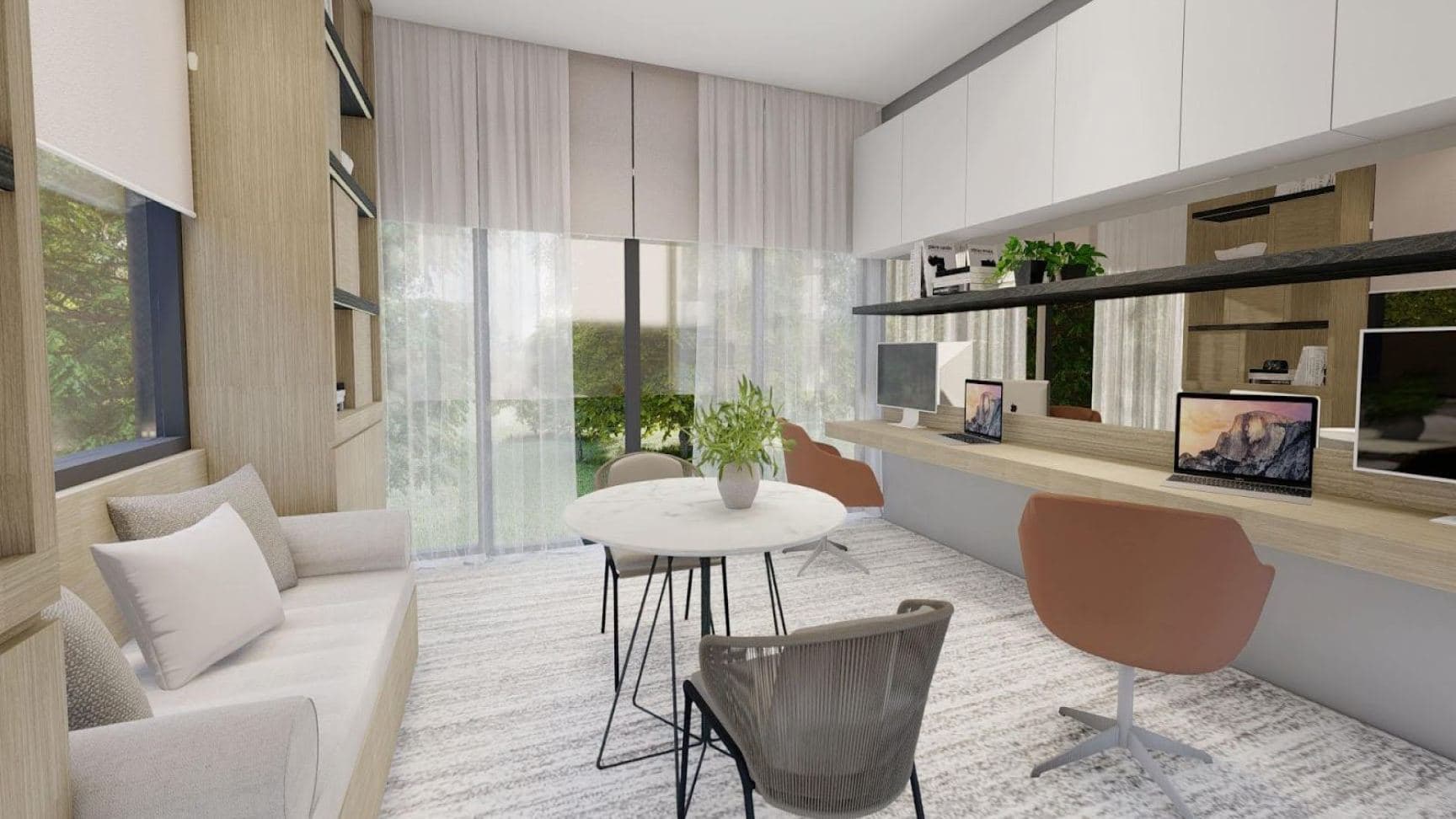 Work Study Room View One